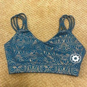 Glyder Club Pilates Sports Bra Size: S